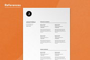 Glyph | Minimal | Free Logo | Clean, a Resume Template by Resumodo (Thumbnail 4 of 8)