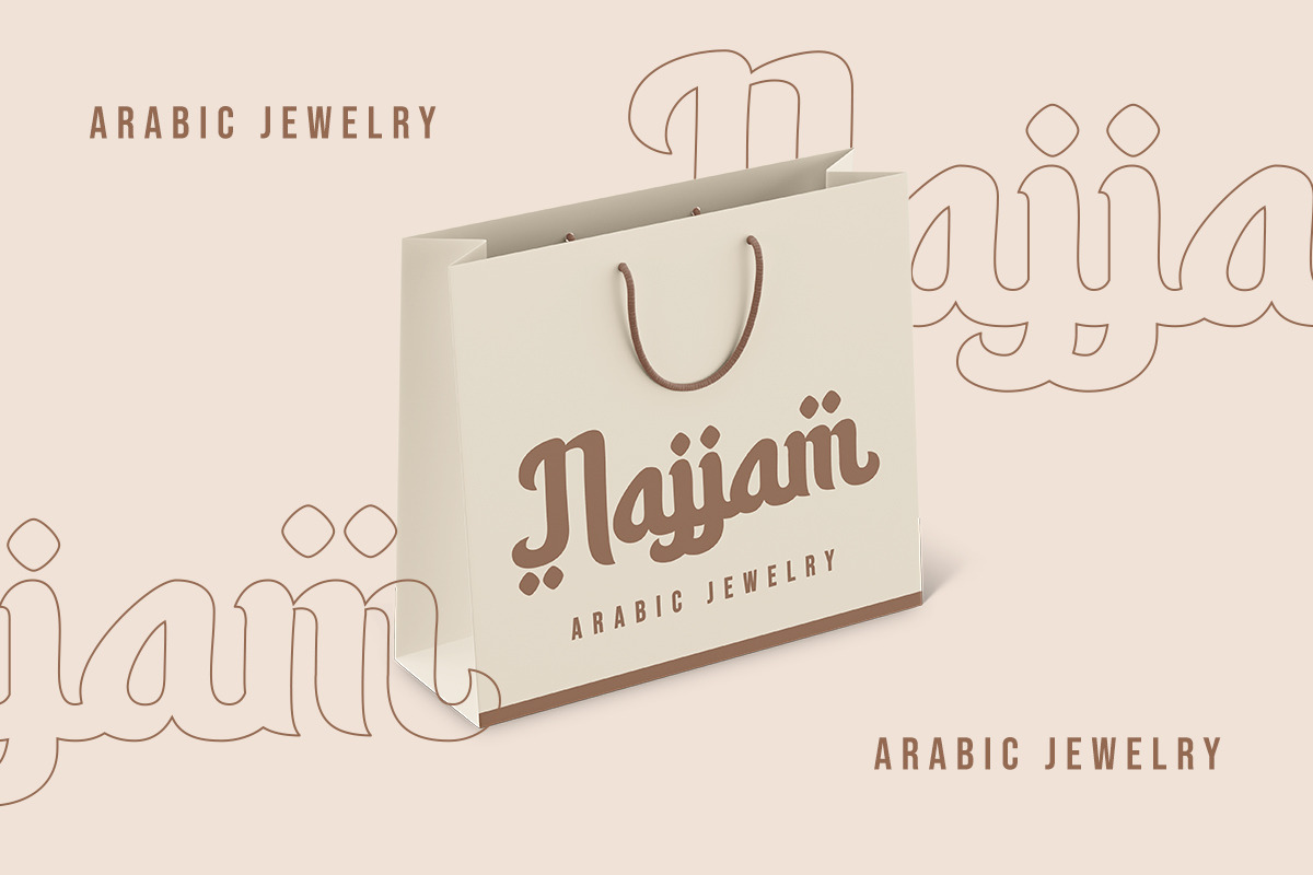 Haliya - Arabic Font Style Typeface, a Handwritten Font by Afkari Studio (Photo 2 of 10)