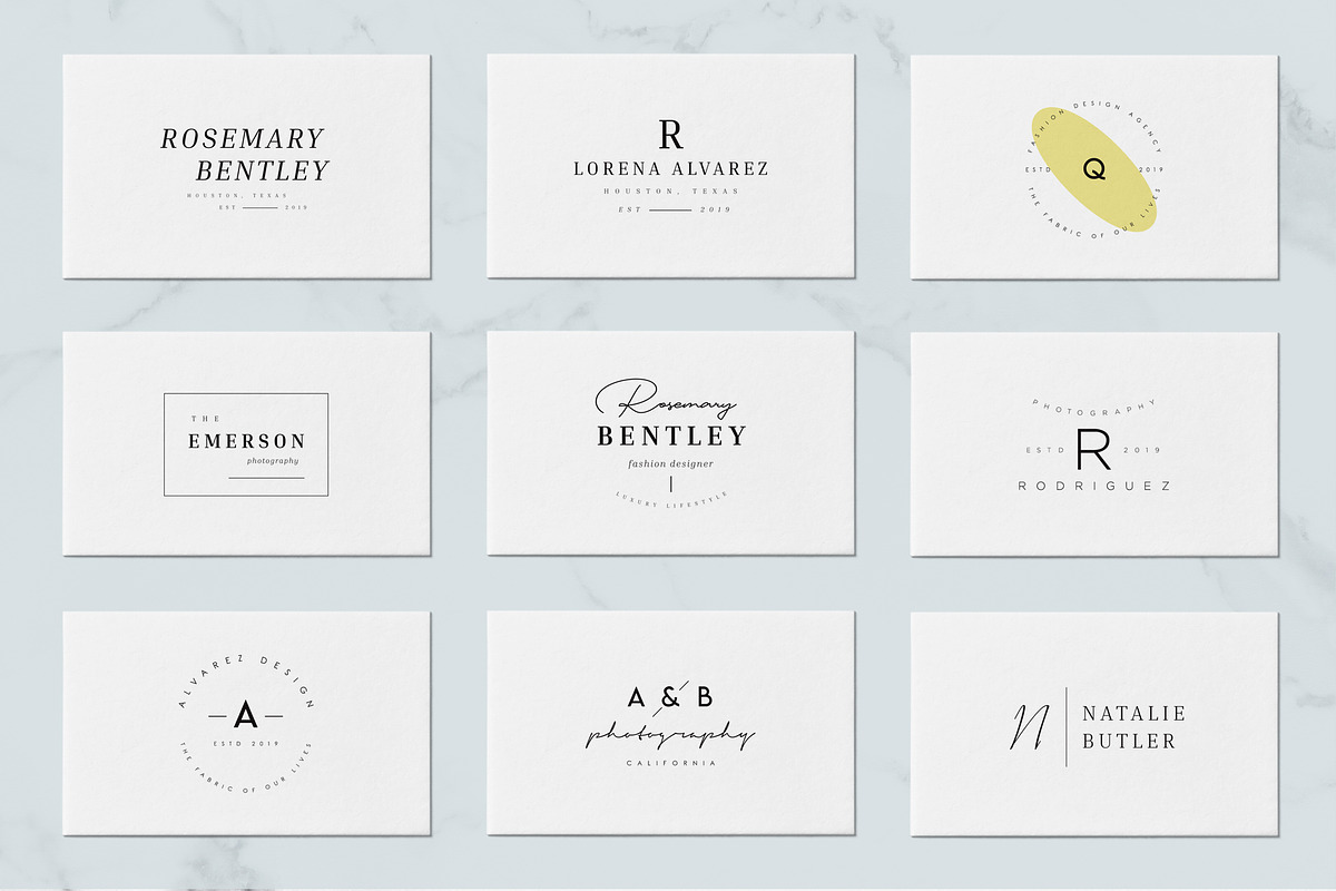 200 Trending Minimal Logo Bundle, a Branding & Logo Template by XpertgraphicD (Photo 22 of 52)