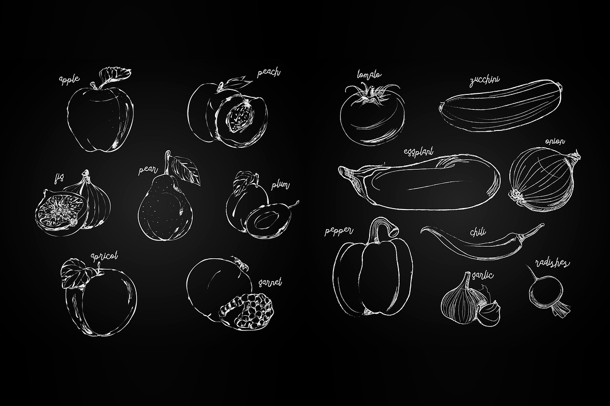 Collection of fruits & vegetables, a Templates & Theme by Indie Khisa (Photo 5 of 10)