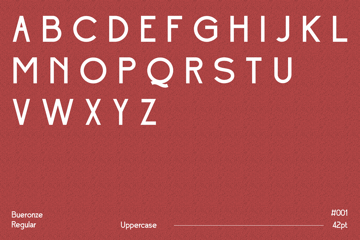 Bueronze for Corporate Branding, a Sans Serif Font by ilhamtaro (Photo 7 of 11)