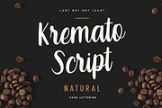 Kremato - Natural Hand Drawn Fonts, a Sans Serif Font by Konstantine Studio (Thumbnail 3 of 11)