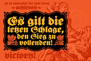 Bernard Fraktur, a Blackletter Font by Stefan Chirila (Thumbnail 4 of 18)