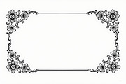 Elegant Floral Border Vector, an Illustration by BIPLOB EXPERT (Thumbnail 7 of 9)