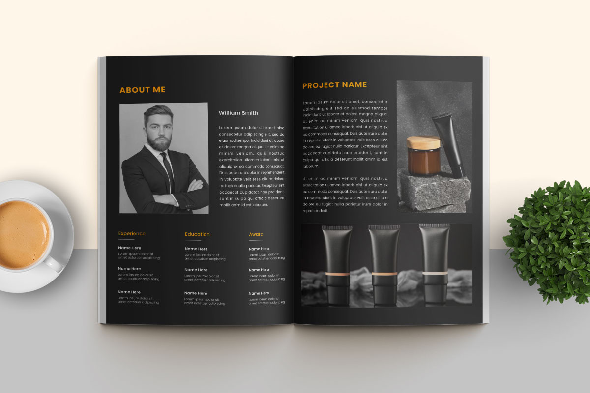 Design Portfolio layout