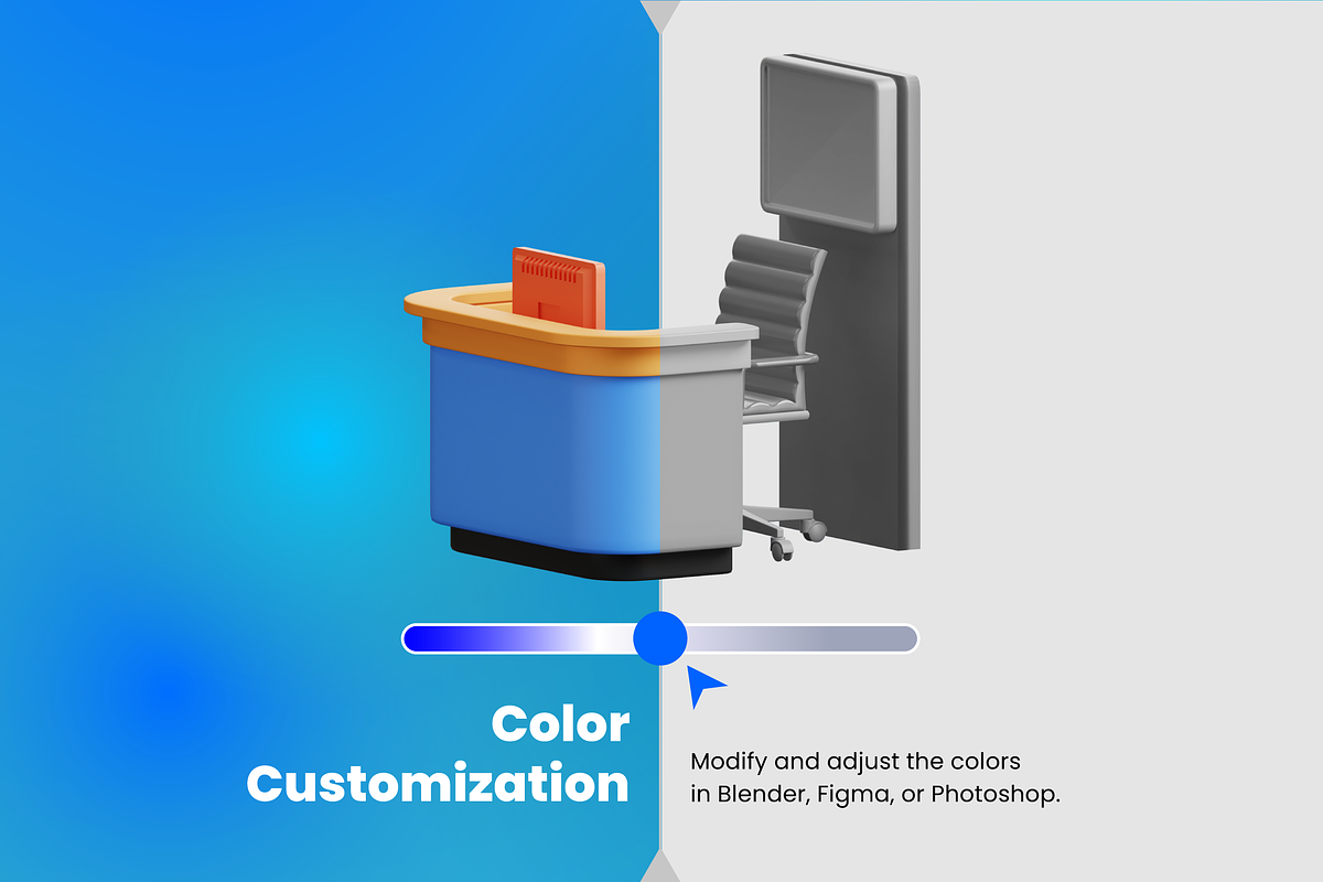 3D Hospitality Management Icon Set, a Characters & Person 3D Model by Flat Icons (Photo 2 of 8)