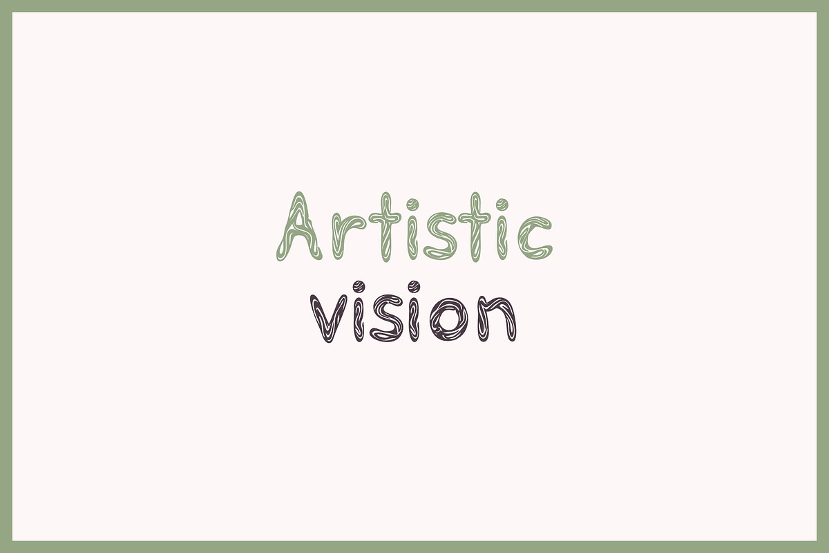 Millefiori Decorative Font, a Handwritten Font by Graphic Spirit (Photo 7 of 8)