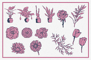 Vintage Flower Logos + extras, a Templates & Theme by Justin Achammer (Thumbnail 8 of 10)