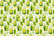 Pickles pattern, a Pattern Graphic by AlexandraTret (Thumbnail 2 of 3)