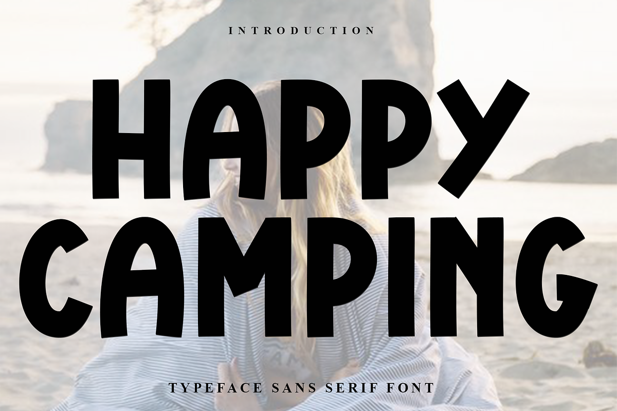 Happy Camping, a Script Font by InermediaSTUDIO (Photo 1 of 8)