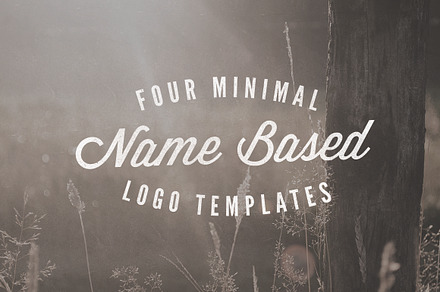 Four Name/Initial Based Logos