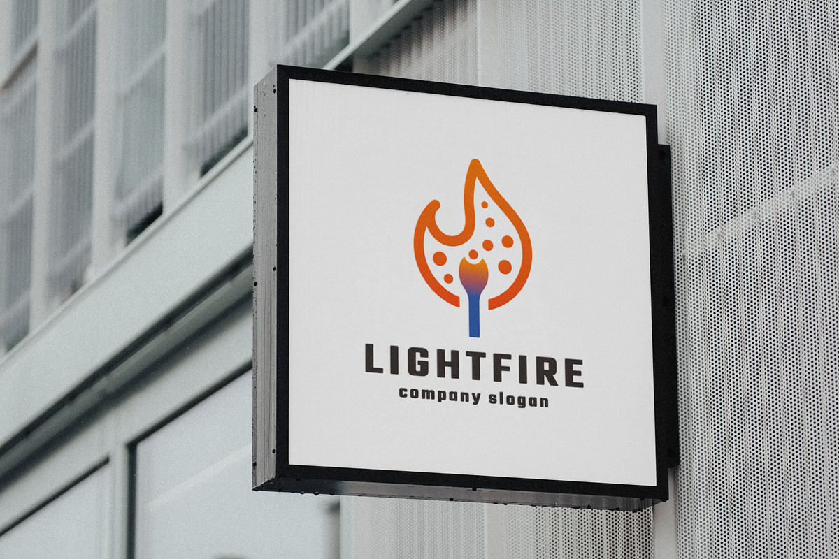 Fire Light - Burning Match Logo, a Branding & Logo Template by Design_Planet (Photo 2 of 3)