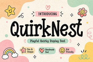 QuirkNest, a Serif Font by Wow Magic