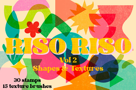 Risograph Vol 2 - Procreate Brushes