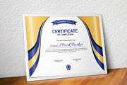 Certificate Word | PSD | AI, a Stationery Template by Curve Design (Thumbnail 3 of 4)