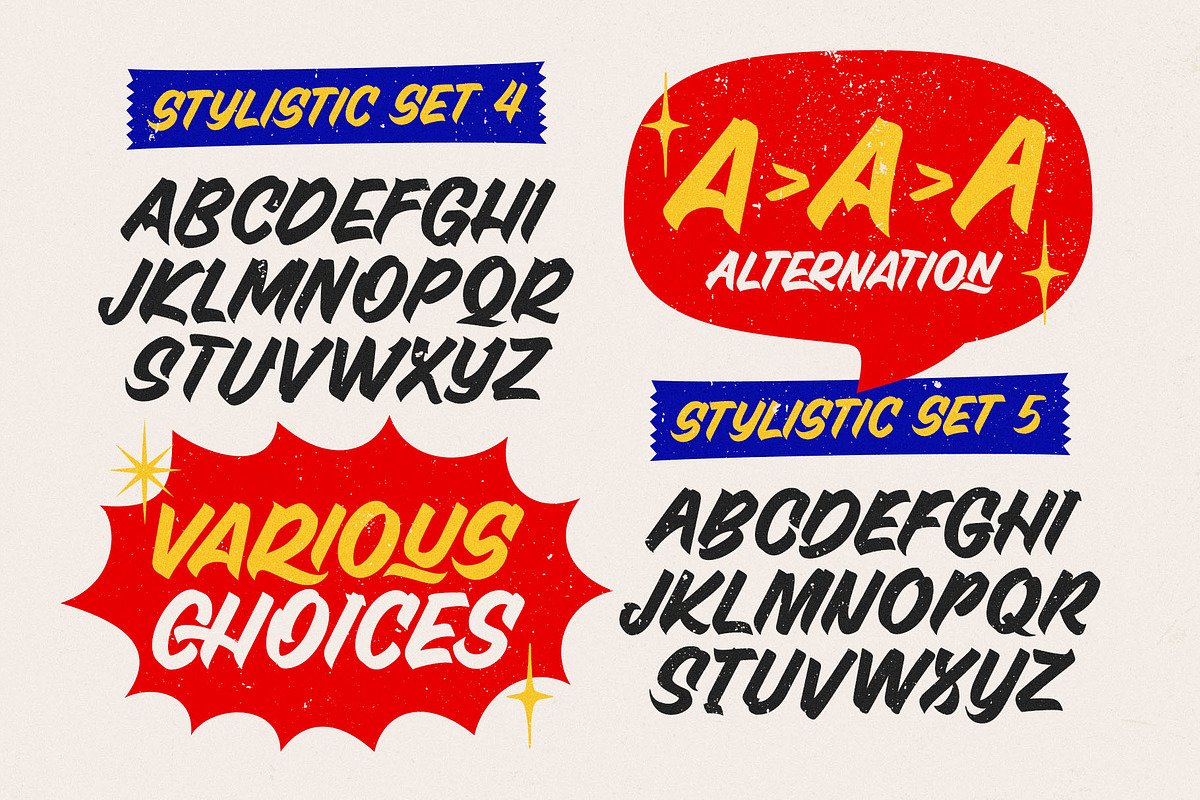 Brosign Brush Typeface, a Handwritten Font by alit design (Photo 12 of 20)