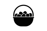 Easter Basket Vector Silhouette Bund, an Illustration by Designs_River (Thumbnail 27 of 51)