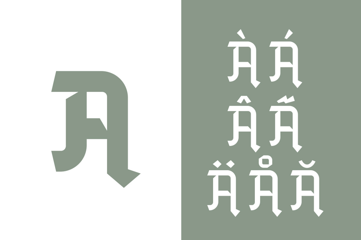 Blackhead Typeface | Font preview 7