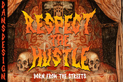 Strange Mystery Horror Metal Display, a Blackletter Font by dansdesign (Thumbnail 8 of 9)