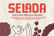 Wild Crimson - Rough Display Font, a Sans Serif Font by Bale Type (Thumbnail 6 of 9)