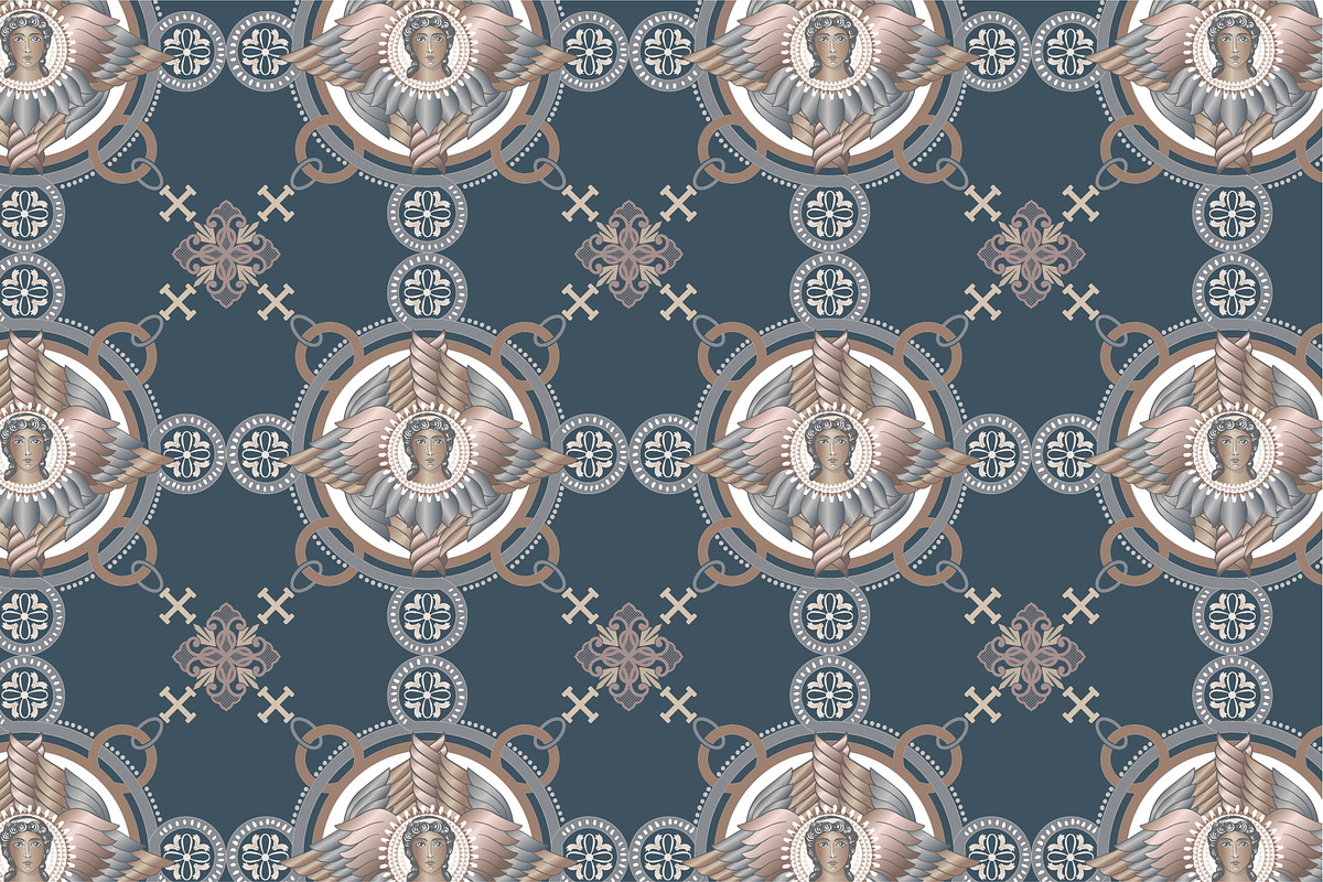 6 Ortodox Patterns, a Pattern Graphic by Sunny_Lion (Photo 2 of 8)
