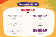 GEMOY - Fun Layered Font, a Font by StoricType (Thumbnail 2 of 14)