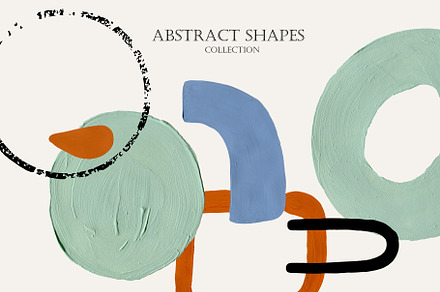 Abstract shapes collection., a Texture Illustration by TaPilipa