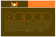 Helmet font, a Font by weknow (Thumbnail 5 of 5)