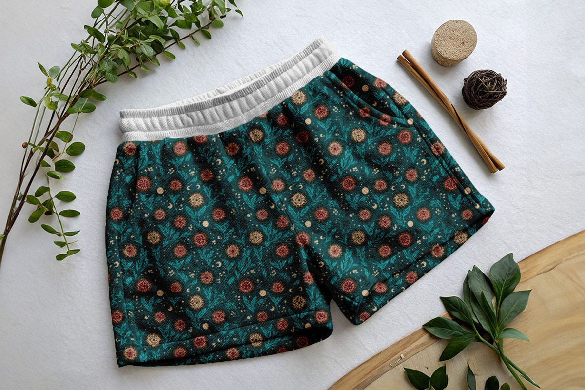 Seamless Cosmic & Botanical Patterns, a Pattern Graphic by one-touch (Photo 3 of 7)