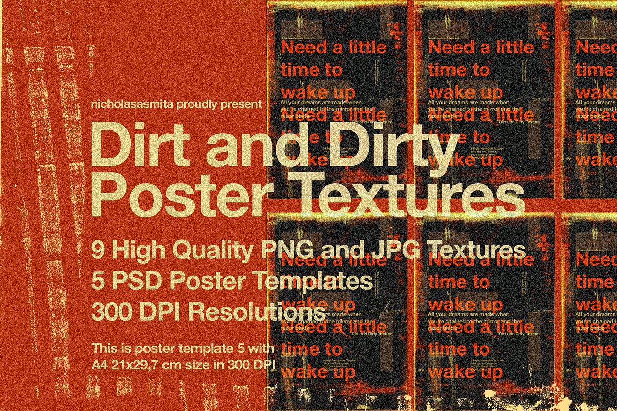 Dirt and Dirty Textures, a Texture Graphic by nicholasasmita (Photo 17 of 18)