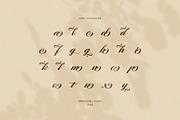 Melysa Malgin Script Font, a Script Font by Graphicxell (Thumbnail 8 of 8)