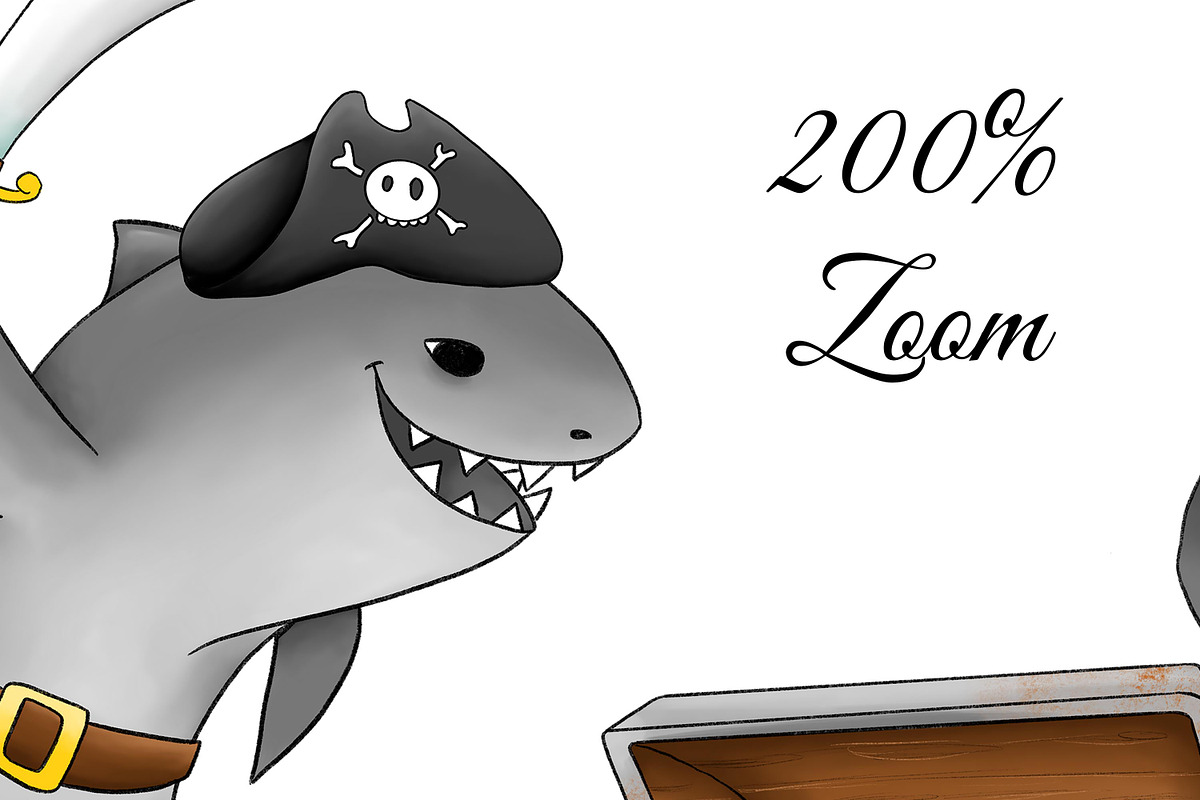 Pirates of the sea clipart, an Illustration by DarinaDigital (Photo 5 of 5)