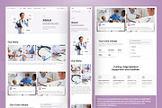 Medihealth - Medical Website, an UI Kit Template by peterdraw (Thumbnail 4 of 12)