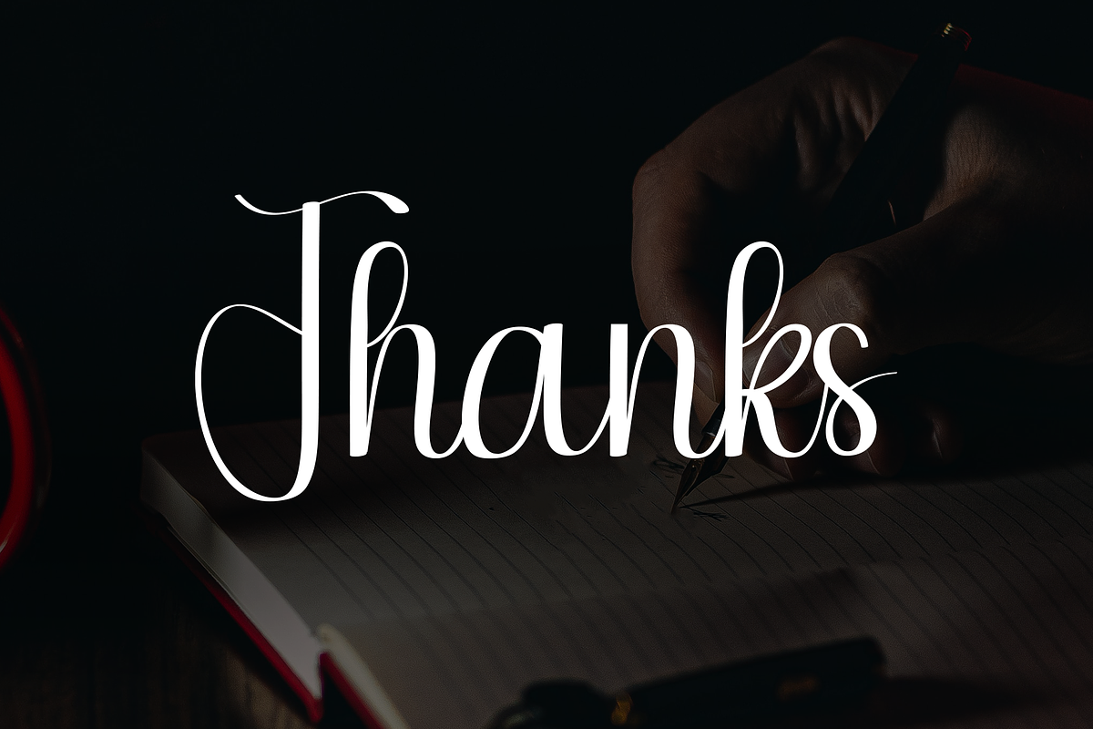 Writing | Script Font, a Handwritten Font by Scratchones (Photo 9 of 9)