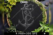 Ship Anchor Rope Nautical Ocean, a Background Graphic by LaseredNinja (Thumbnail 7 of 7)