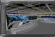 Virtual TV Studio News Set 35, an Architecture 3D Model by akerStudio (Thumbnail 36 of 39)