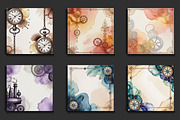 Watercolor Steampunk Paper Backgroun, a Background Graphic by protabsorkar11 (Thumbnail 2 of 4)