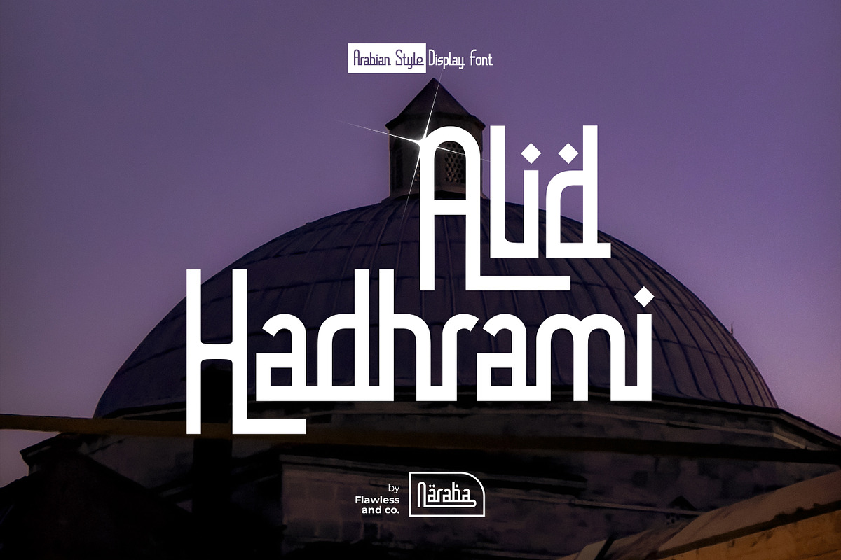 Naraba - Ramadhan Arabic Font,, a Handwritten Font by Flawless And Co (Photo 2 of 10)