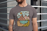 Camping Badges. Summer Travel Logos, a Branding & Logo Template by JeksonGraphics (Thumbnail 6 of 7)