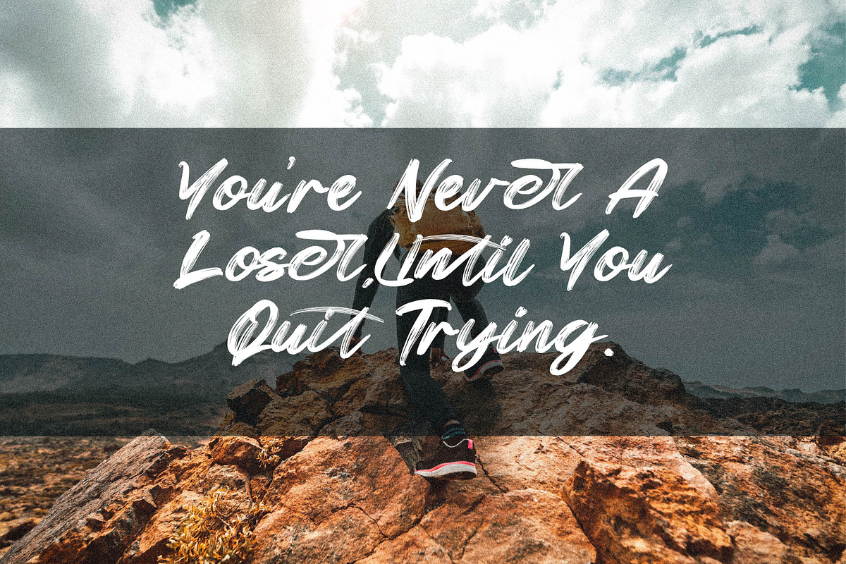 Black Raint, a Handwritten Font by Integritype Studio (Photo 5 of 10)