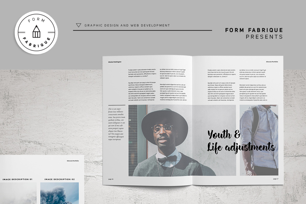 Silencio Portfolio, a Brochure Template by Form Fabrique (Photo 17 of 21)
