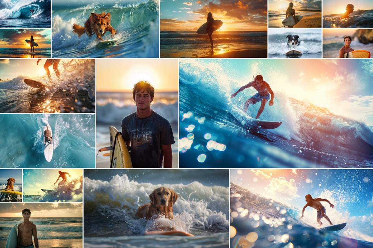 64 Surfing images, a Sports & Recreation Photo by Handmadefont (Photo 8 of 13)