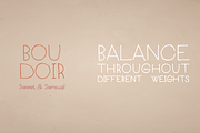 Boudoir Font Family, a Font by Juraj Chrastina (Thumbnail 5 of 5)