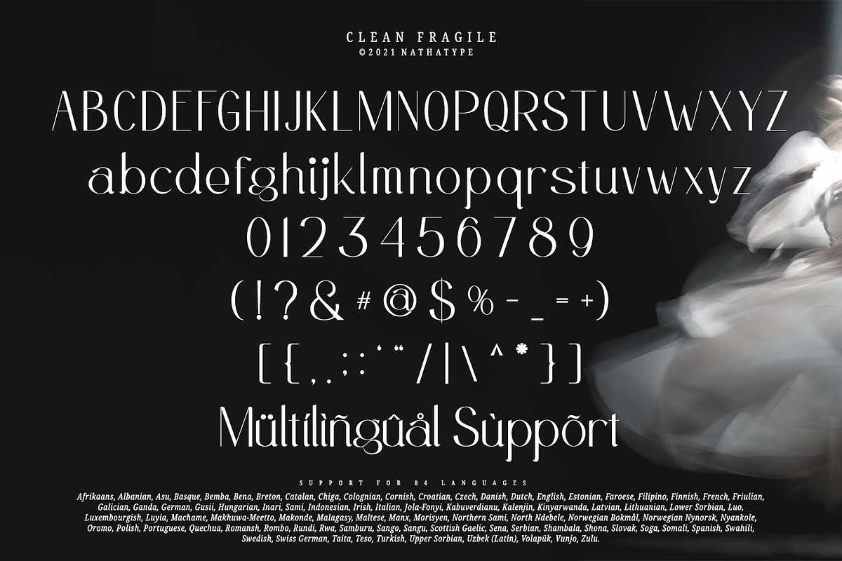Clean Fragile, a Sans Serif Font by Nathatype (Photo 8 of 10)