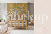 Bedroom Wallpaper Mockup, a Product Mockup by MoMockups (Thumbnail 4 of 7)