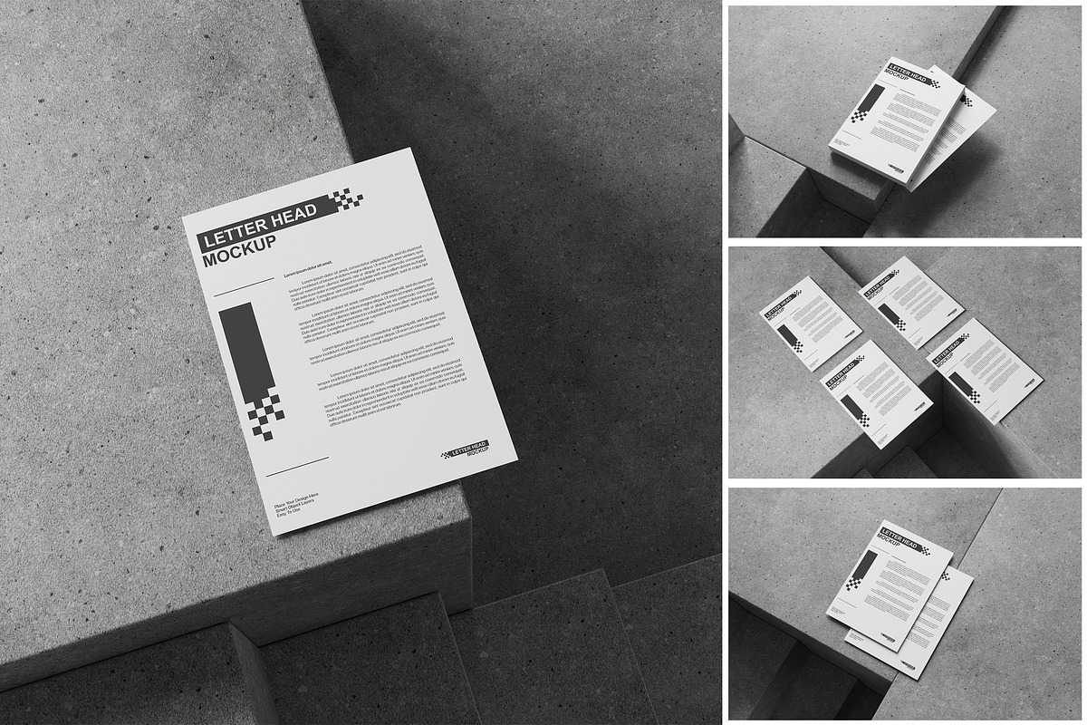 Letterhead Mockup, a Product Mockup by MrLetters (Photo 1 of 5)