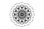 Black and White Mandala Patterns Set, a Decorative Illustration by NJ Himel (Thumbnail 57 of 101)