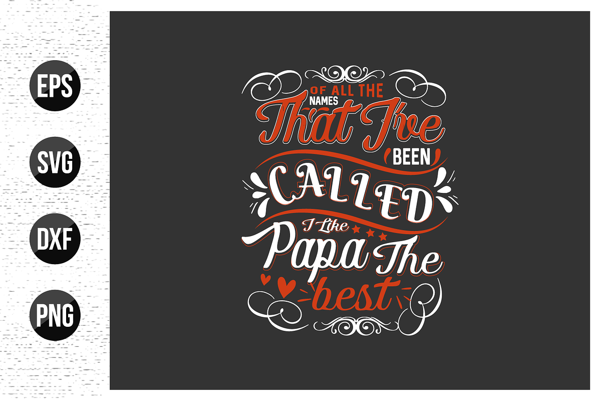 Fathers day t shirt design bundle, a Graphic by Uniquesvg99 (Photo 5 of 31)