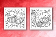 Fuzzy Hygge Cozy Coloring Pages, an Animal Illustration by Ink Gallery (Thumbnail 3 of 4)