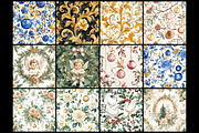 Rococo Christmas Seamless Patterns, a Pattern Graphic by CitraGraphics (Thumbnail 2 of 4)